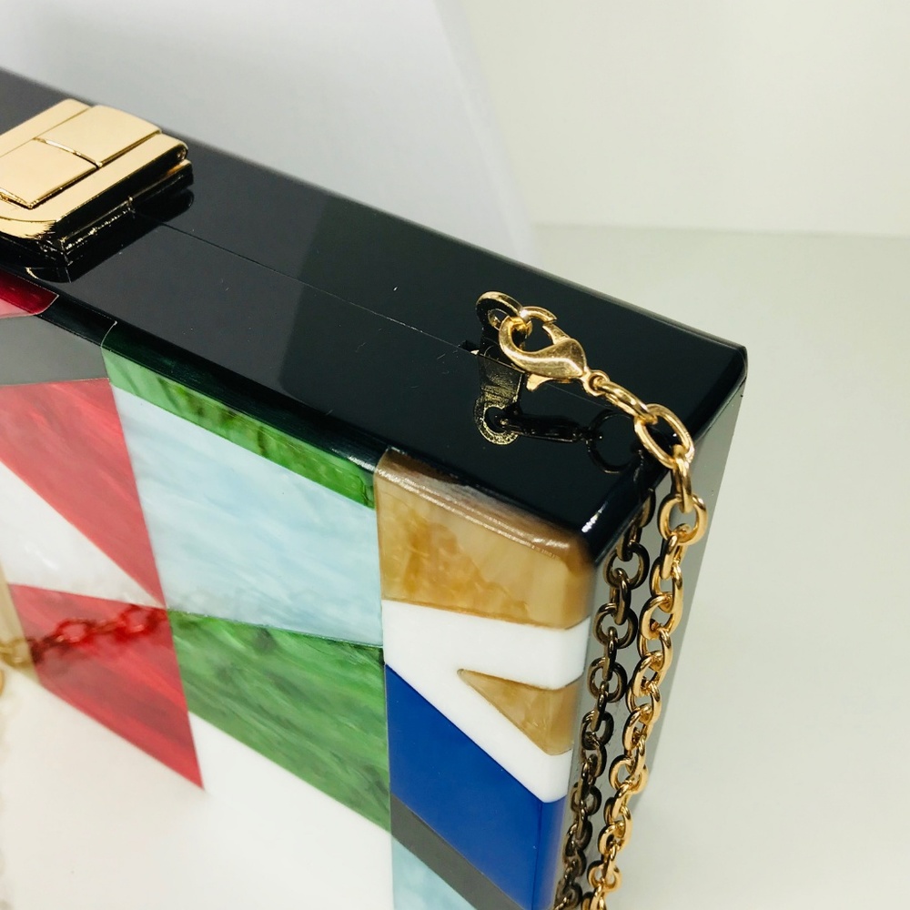 Geometric Acrylic Party Box - Picture 6 of 8